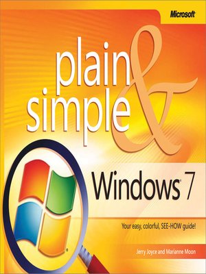 cover image of Windows&#174; 7 Plain & Simple